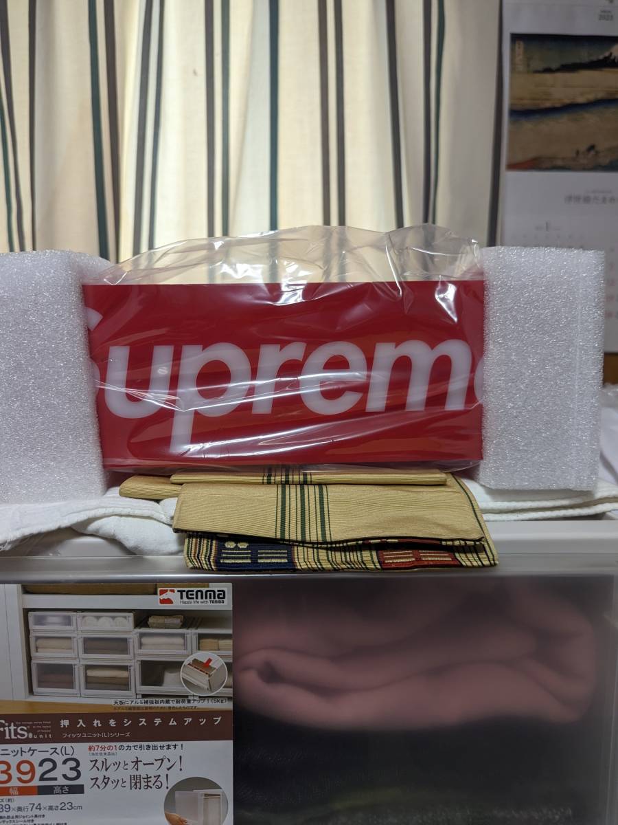 Supreme Box Logo Lamp ボックスロゴランプ色：レッド新品です