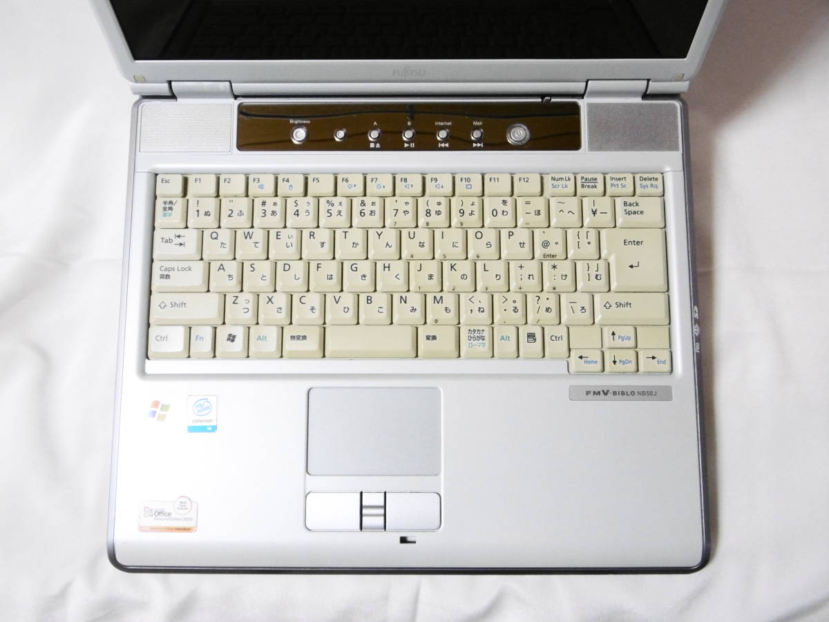 OS Windows 98 SE 富士通ノートPC FMV-BIBLO NB50J Celeron M OS Windows 98 SE 富士通ノートPC FMV-BIBLO NB50J Celeron M