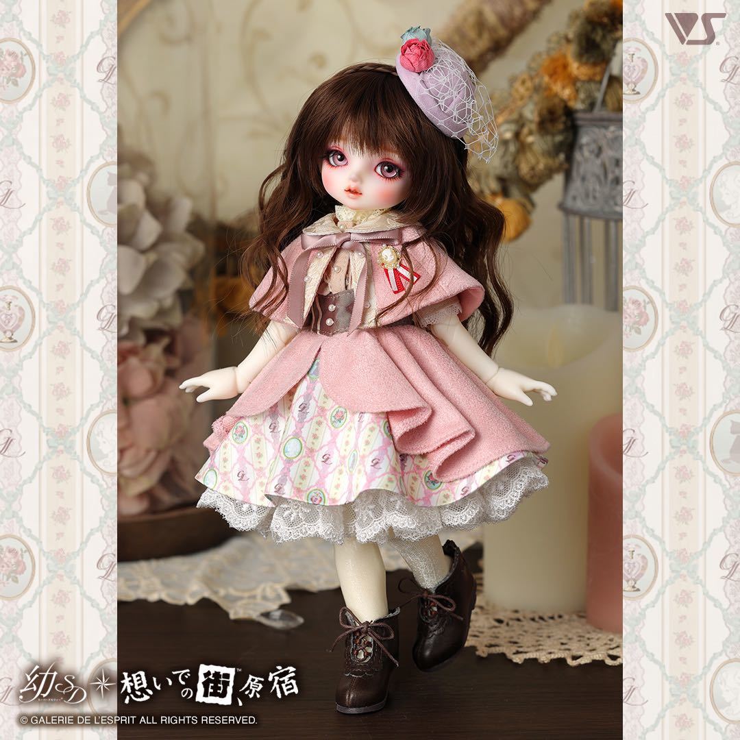 送無料 ボークス HTドルパ名古屋8 幼SD女の子 リーゼロッテ Galerie de l'esprit BONBON Fleur Rose Ver. 未開封新品