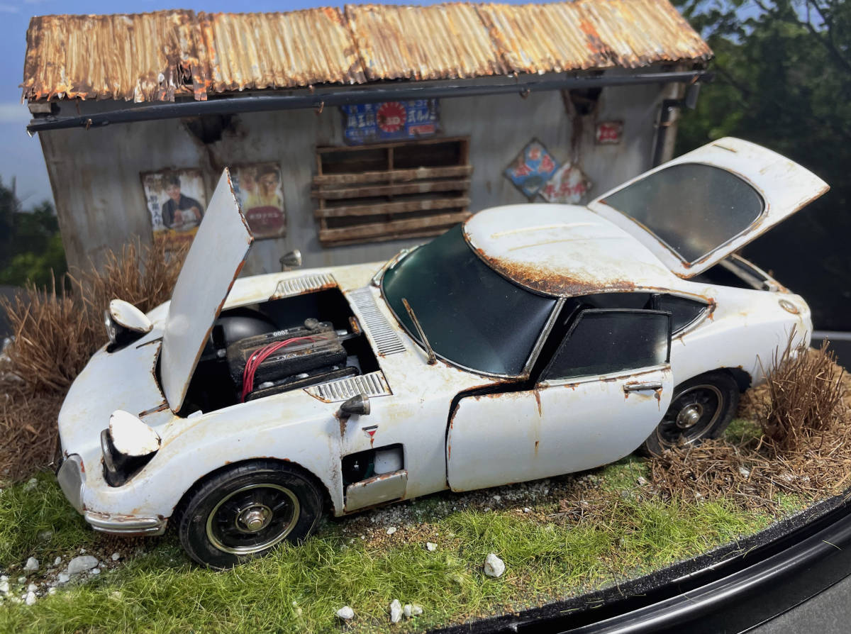 Yahoo!オークション - 昭和の名車 1/24 トヨタ 2000GT 前期型 草 Yahoo!オークション - 昭和の名車 1/24 トヨタ 2000GT 前期型 草