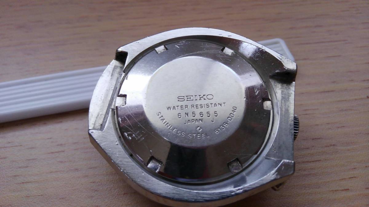 SEIKO速度計時器茶6138-0040垃圾文章 原文:SEIKO スピードタイマー 茶 6138-0040　ジャンク品