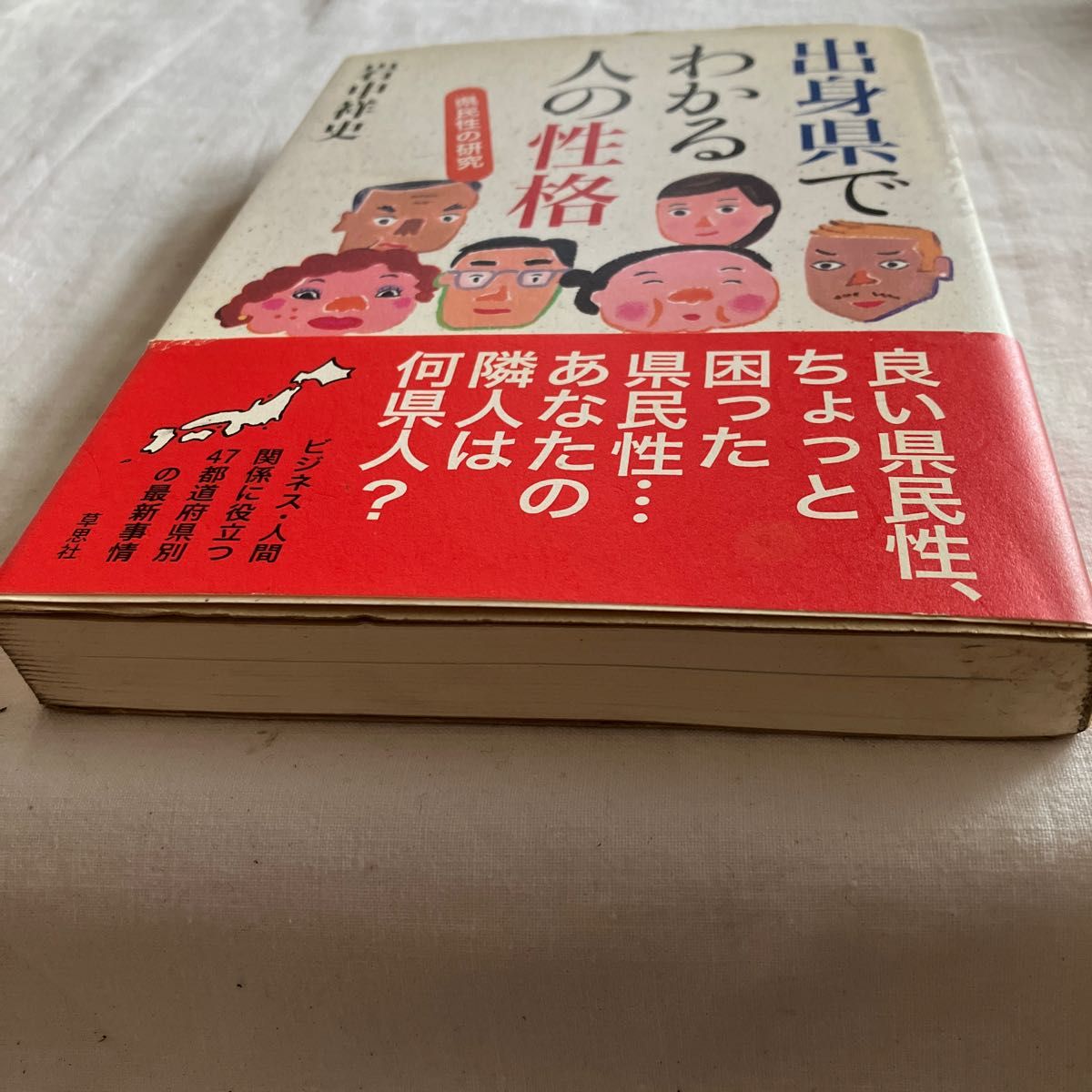 出身県でわかる人の性格　県民性の研究 岩中祥史／著