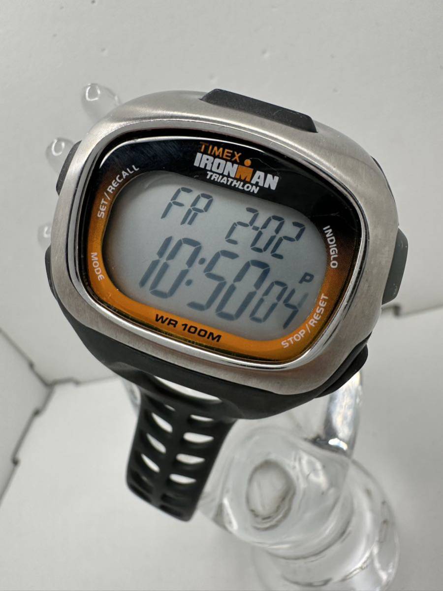 【TIMEX】IRONMAN 腕時計 中古品　電池交換済み　稼動品　わけあり35-10_画像1
