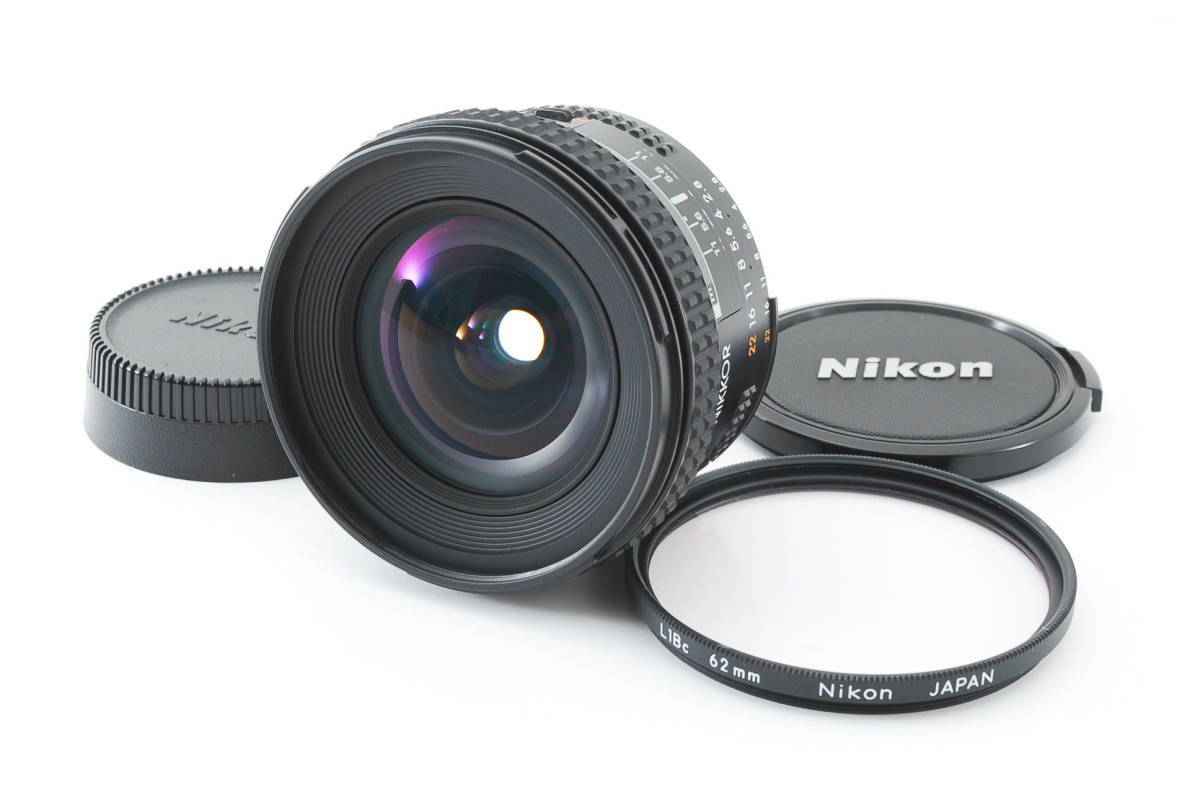 驚きの値段で】 f/2.8 20mm AF Nikkor Nikon [美品・完動品] Wide