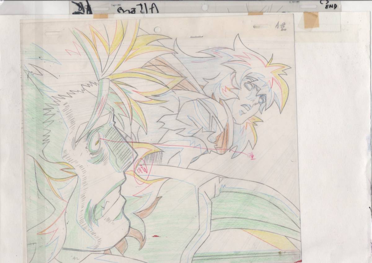 白鯨伝説 直筆背景付 セル画 4枚セット 3 ♯ 原画 イラスト 白鯨伝説 直筆背景付 セル画 4枚セット 3 ♯ 原画 イラスト