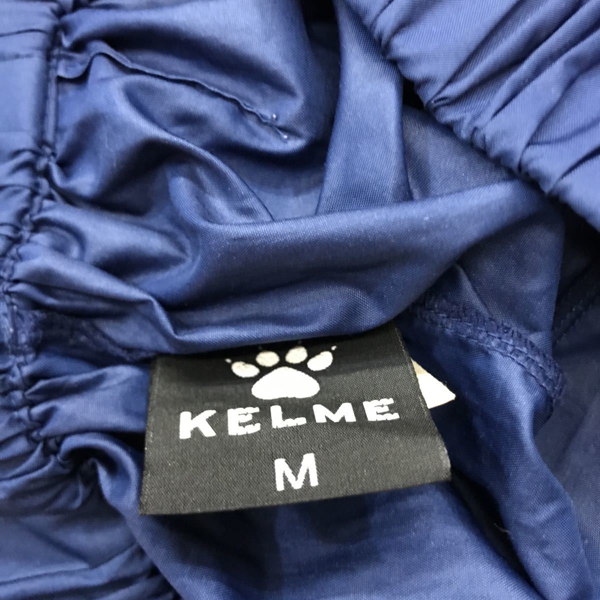 KELME ケルメ ナイロン パンツ 紺 八h1_画像2