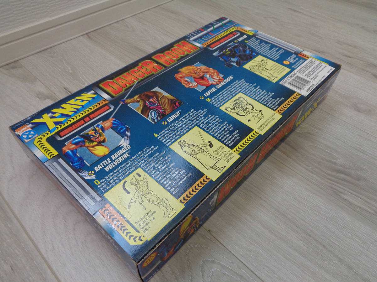 X-Men デンジャー・ルーム スペシャル・コレクターズ・エディション ウルヴァリン ガンビット 4体セット 1996年 ビンテージ 新品 未開封_画像8