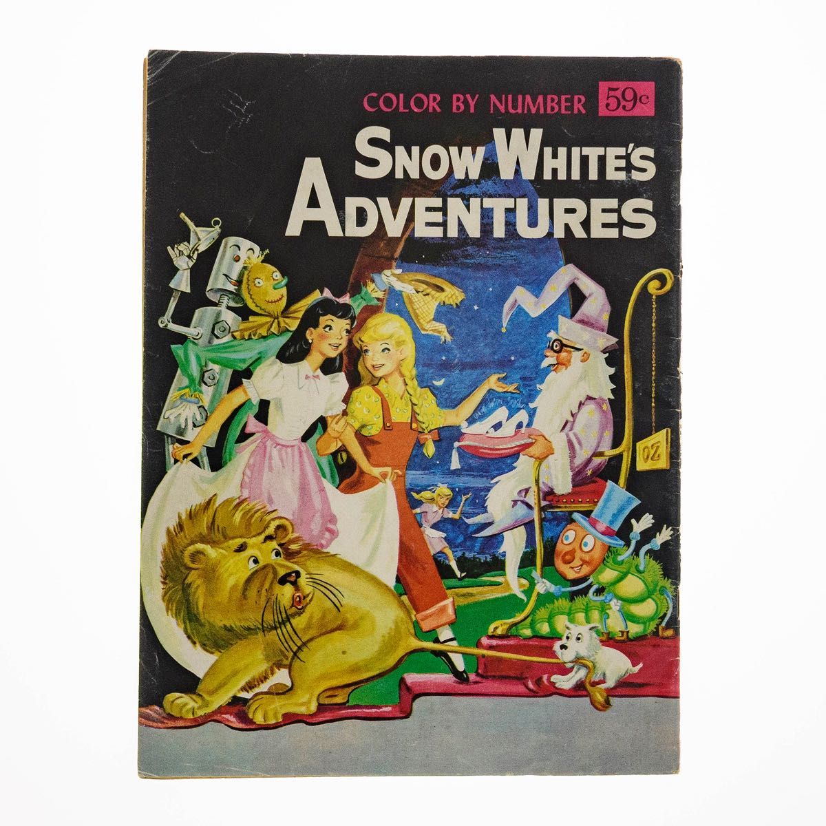 【USA製】1980年代？ 白雪姫＆オズの魔法使い ぬりえ SNOW WHITE’S ADVENTURES ヴィンテージ