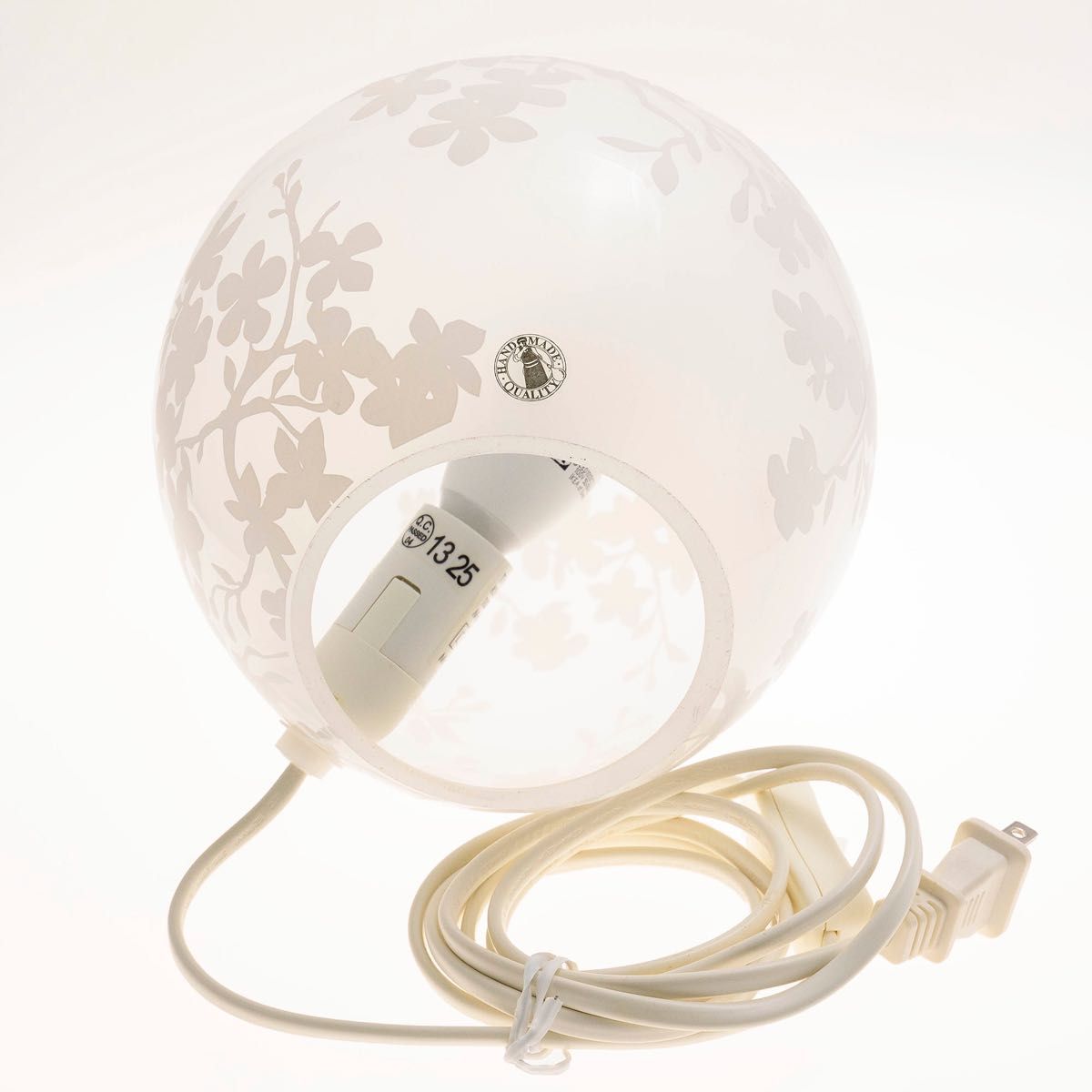 廃番 イケア 間接照明 桜の木 LED電球付き ガラス製ルームランプ 廃番 イケア 間接照明 桜の木 LED電球付き ガラス製ルームランプ