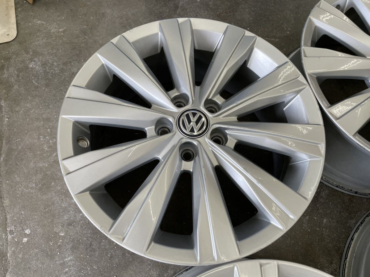 VW フォルクスワーゲン ポロ 純正 16インチ 6.5J+47 PCD100-5H アルミ