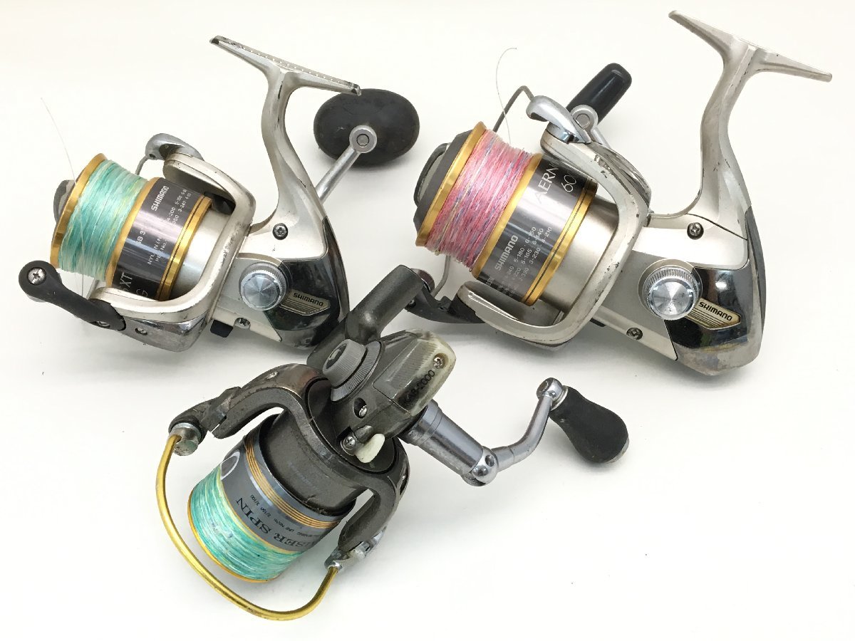 SHIMANO AERNOS XT 5000 PG spinning reel other reel 3 point summarize  operation not yet verification present condition delivery used [UW081015]:  Real Yahoo auction salling