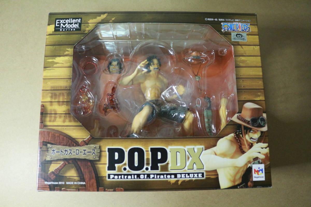 新品/未開封■ポートガス・D・エース■火拳のエース■メガハウス/POP/ P.O.P DX/デラックス ■ONE PIECE/ワンピース■同梱可能_画像1