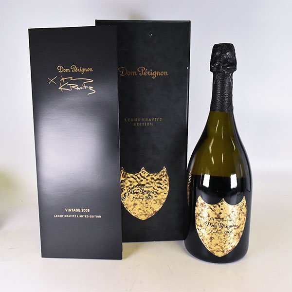 ☆ドンペリニヨン ブリュット レニー クラヴィッツ 2008年 並行品