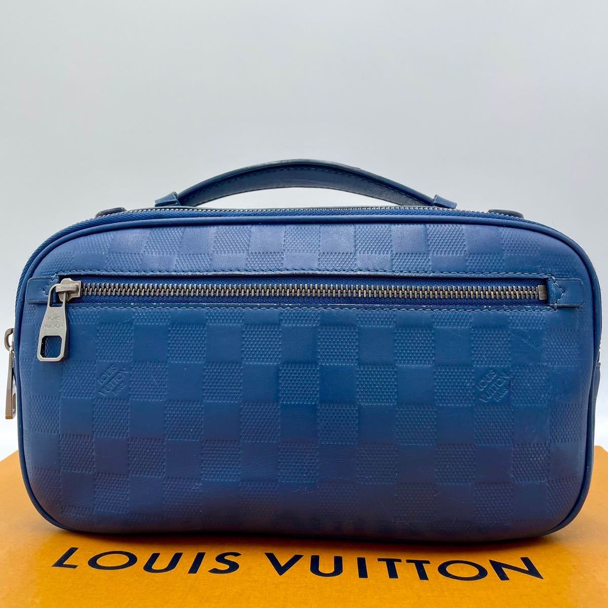 1円【美品】LOUIS VUITTON ルイヴィトン ダミエアンフィニ