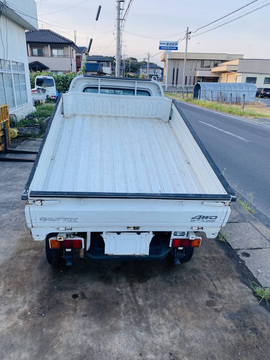 スズキ キャリイトラックダンプ V-DD51B エアコン付 4WD 112686km 6