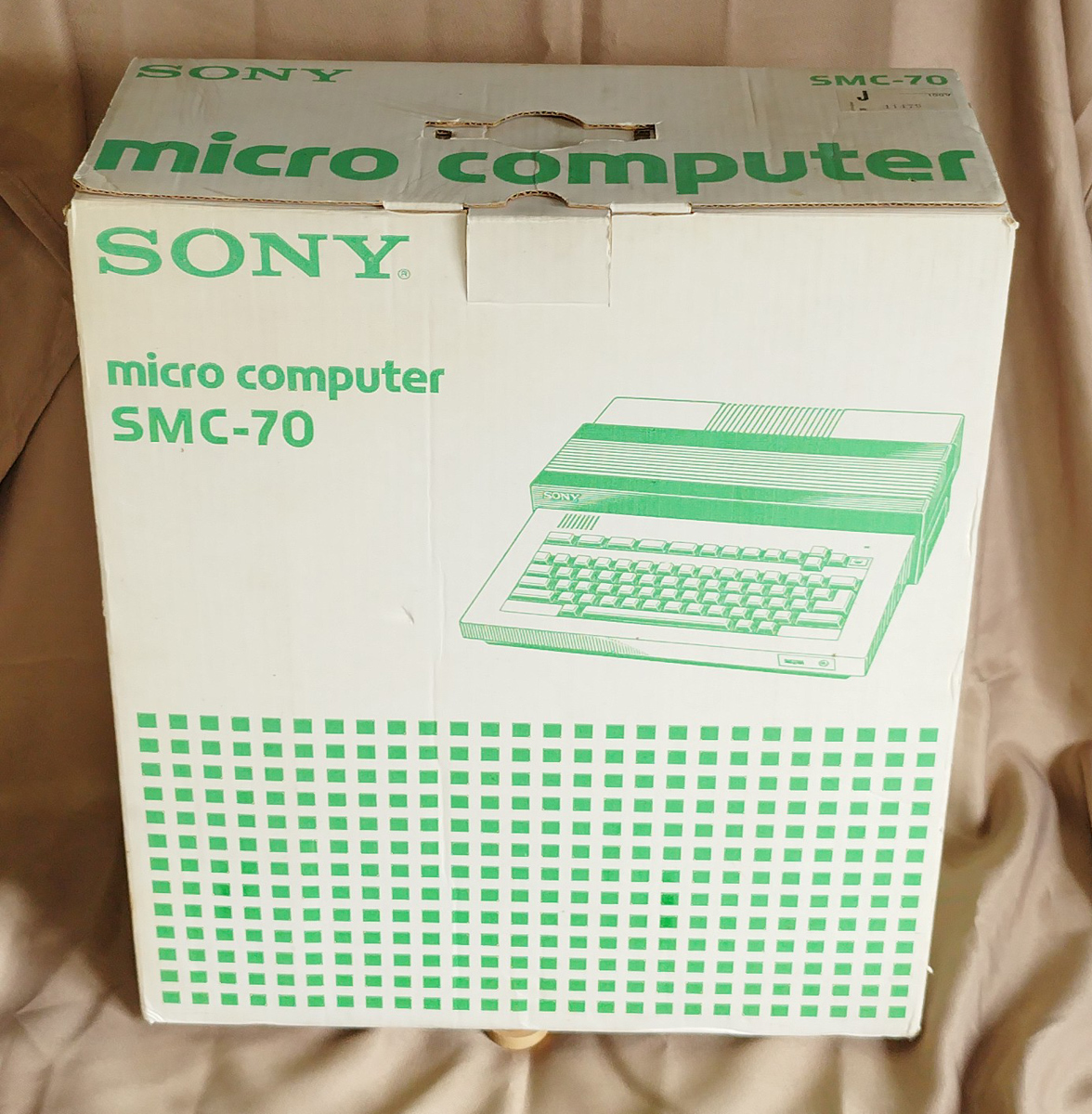 SONY SMC-70 マイクロコンピュータ_元箱です