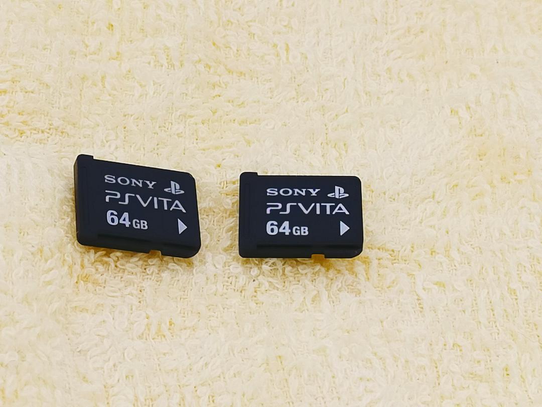 匿名配送 SONY PS Vita メモリーカード 64GB 2枚セット A|PayPayフリマ