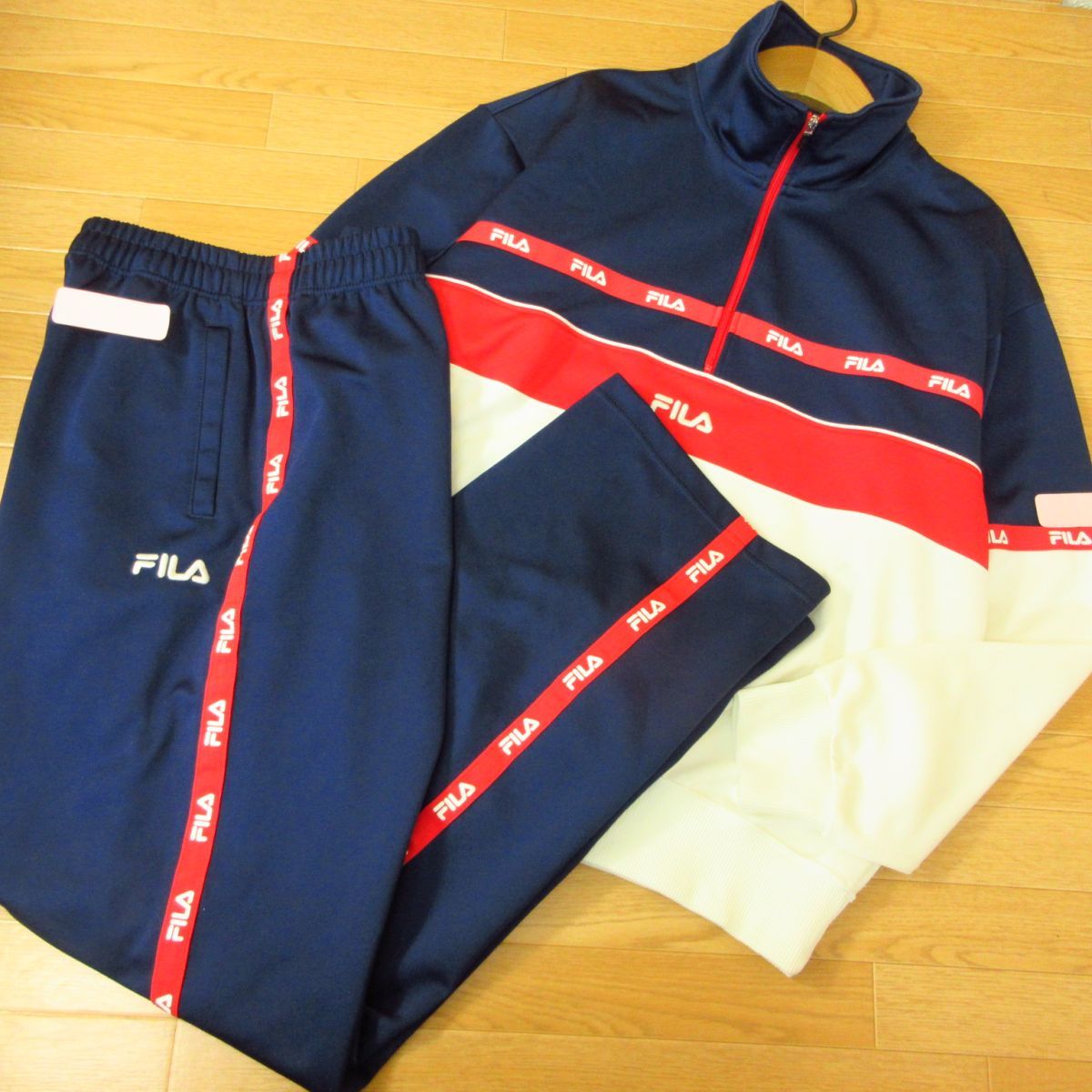 Yahoo!オークション - ◎90s！FILA フィラ M-L 上下セット◇セットアッ...