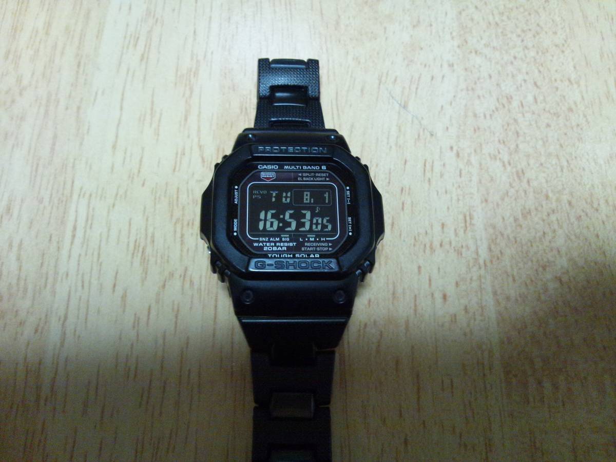 CASIO G-SHOCK GW-M5610BC 電波ソーラー メタルコアバンド Gショック