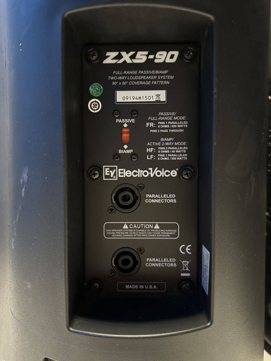 ☆EV ZX5-90 スピーカーペア Electro-Voice エレクトロボイス ☆中古
