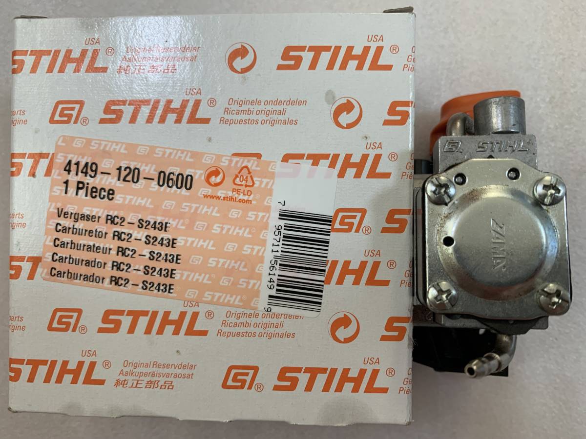 STIHL оригинальная деталь steel FS24C-E карбюратор ASSY разборка почищено б/у детали!