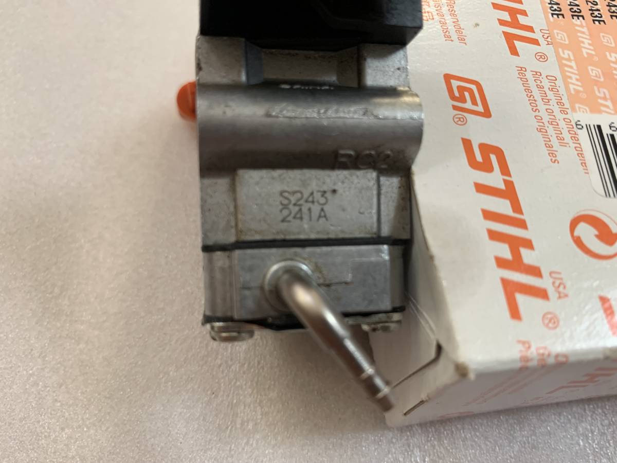STIHL оригинальная деталь steel FS24C-E карбюратор ASSY разборка почищено б/у детали!