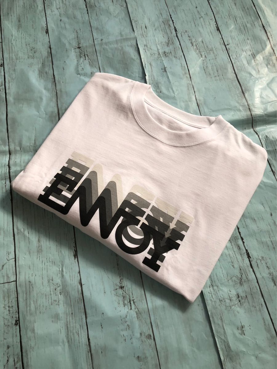 ENNOY ELECTORIC LOGO GRADATION T SHIRT エンノイ tシャツ
