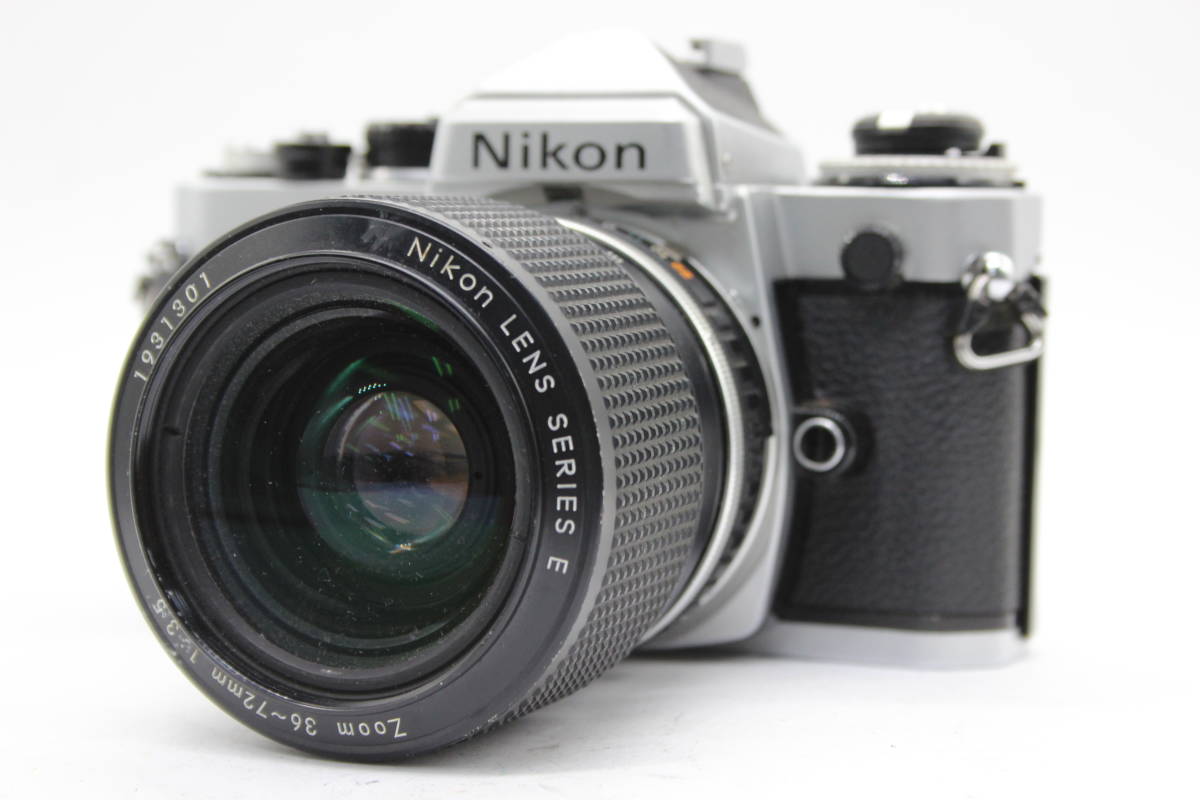 【返品保証】 ニコン Nikon FE Series E Zoom 36-72mm F3.5 ボディレンズセット C9304