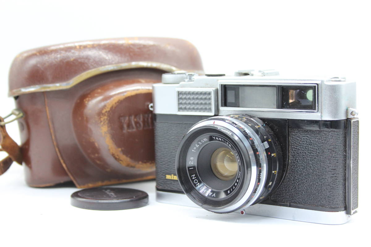 値段が激安 4.5cm Yashinon minister Yashica ヤシカ 【返品保証】 F2