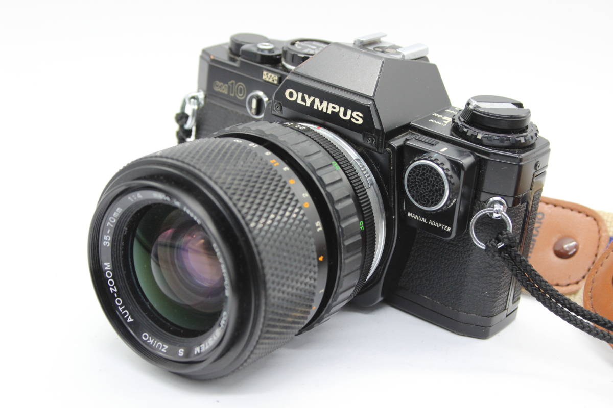 低価格 Auto-Zoom Zuiko S OM-System ブラック OM10 Olympus