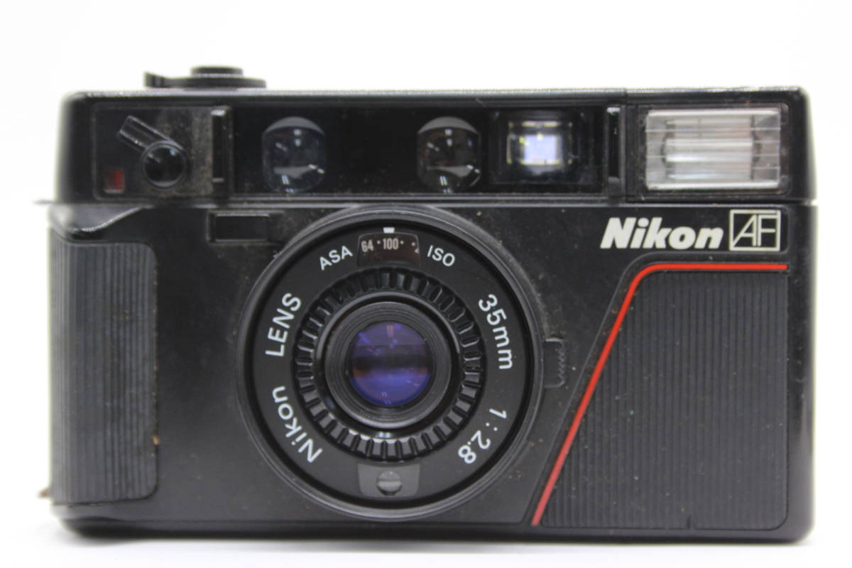 【返品保証】 ニコン Nikon L35 AF 35mm F2.8 コンパクトカメラ C9619_画像2