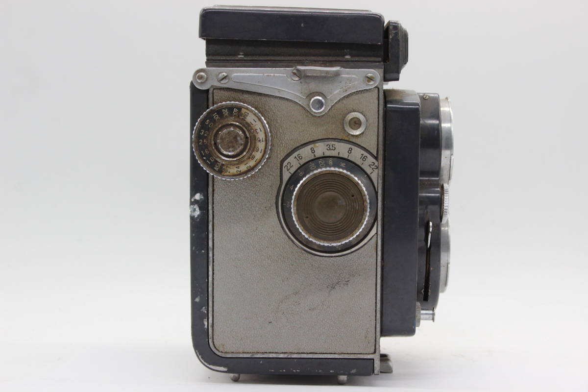 【訳あり品】 ヤシカ Yashica-D Yashikor 80mm F3.5 二眼カメラ C9647の画像5