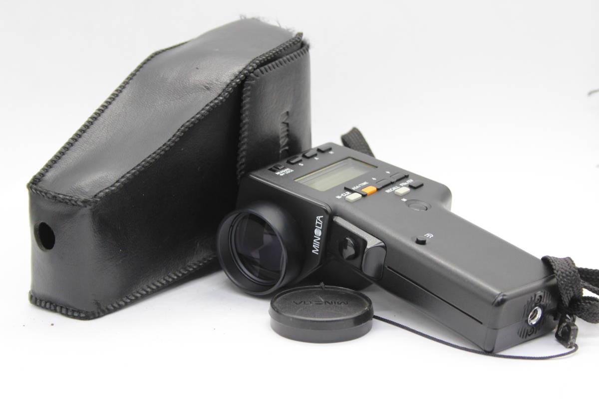 最適な材料 【美品 返品保証】 C9678 露出計 ケース付き M Spotmeter