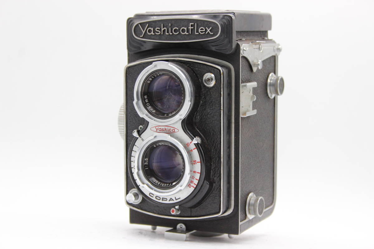 【返品保証】 ヤシカ Yashicaflex Yashikor 80mm F3.5 二眼カメラ C9736の画像1