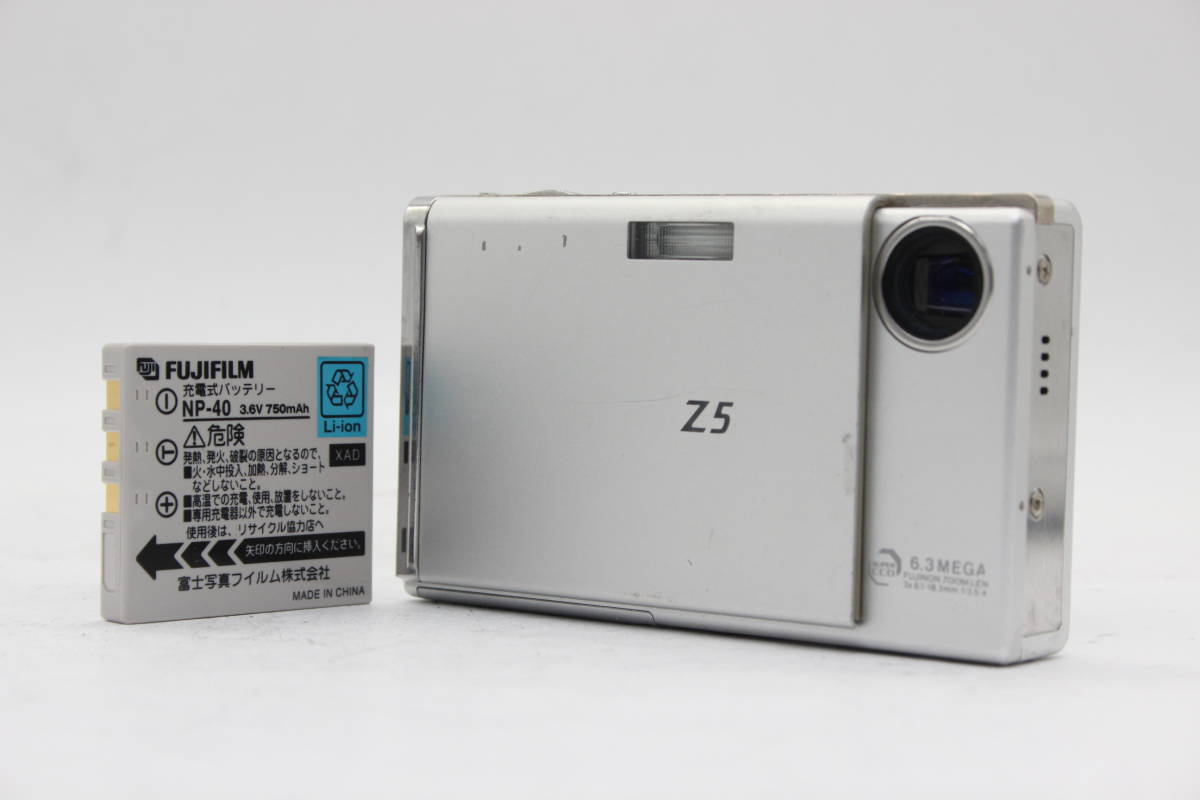 【返品保証】 フジフィルム Fujifilm Finepix Z5fd Fujinon 3x バッテリー付き コンパクトデジタルカメラ C9748