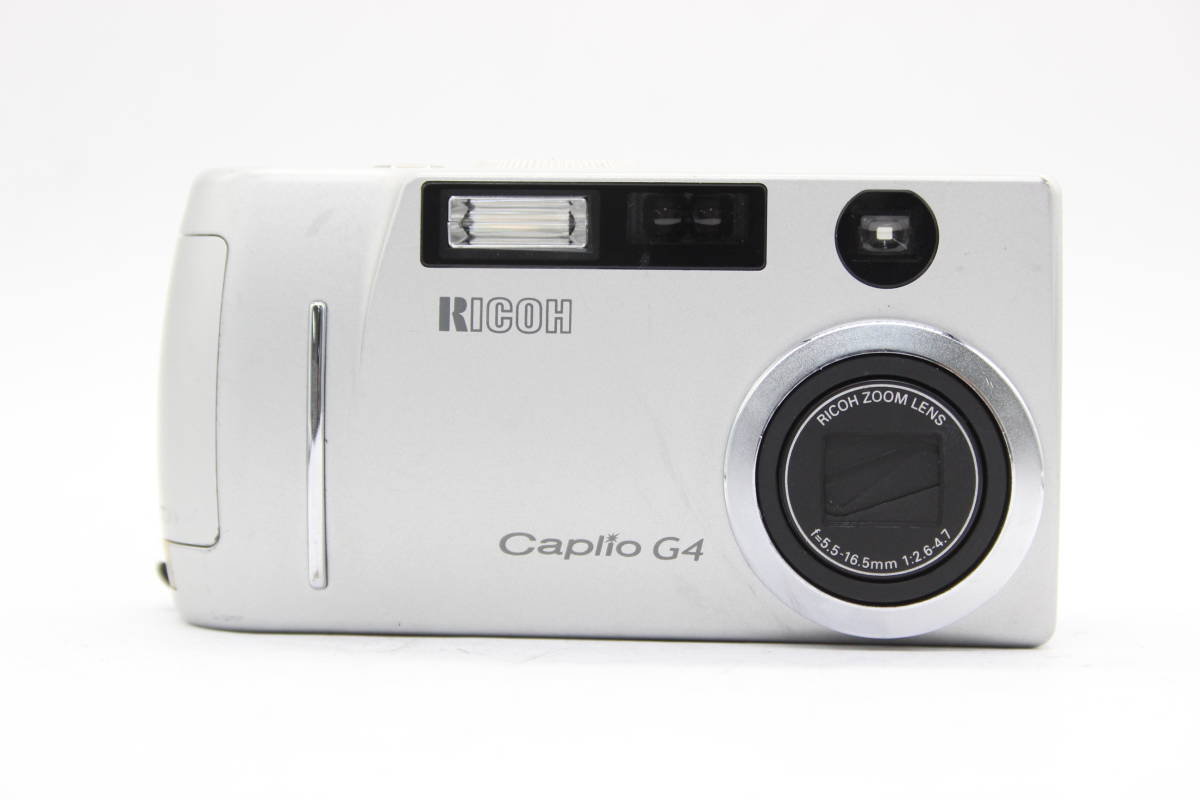 【返品保証】 リコー Ricoh Caplio G4 5.5-16.5mm F2.6-4.7 バッテリー付き コンパクトデジタルカメラ C9757の画像2