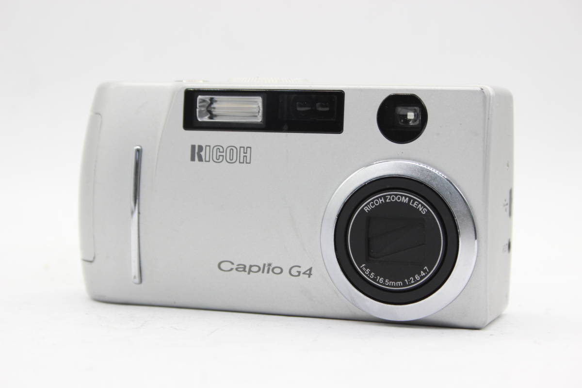 【返品保証】 リコー Ricoh Caplio G4 5.5-16.5mm F2.6-4.7 バッテリー付き コンパクトデジタルカメラ C9757の画像1