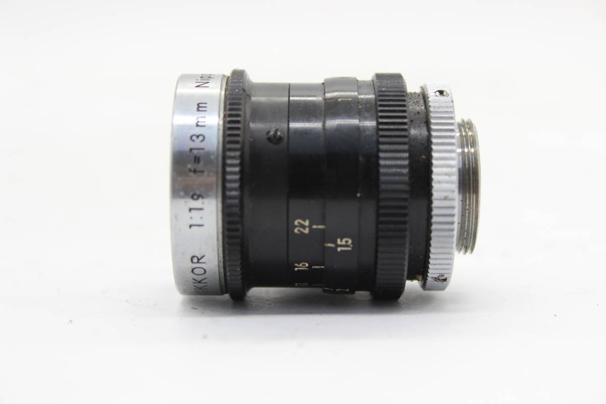 【返品保証】 ニコン Nikon Cine-Nikkor 13mm F1.9 シネレンズ s285_画像5