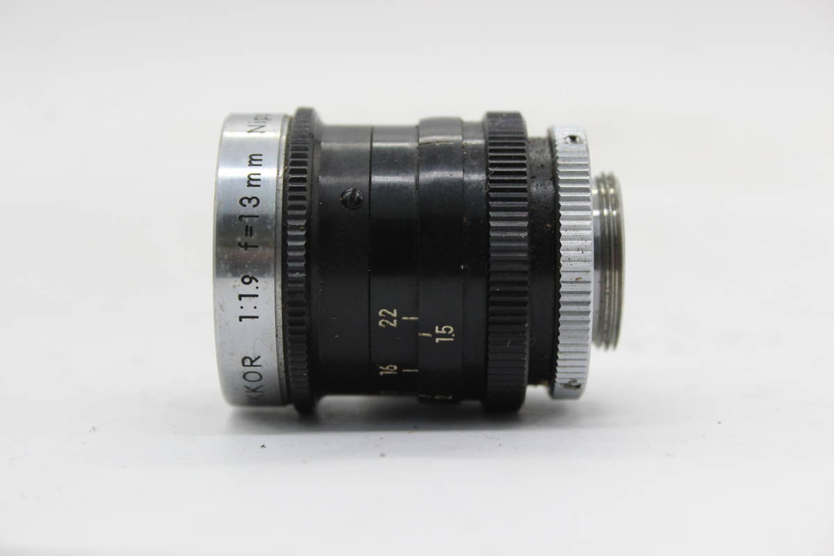 【返品保証】 ニコン Nikon Cine-Nikkor 13mm F1.9 シネレンズ s285_画像3