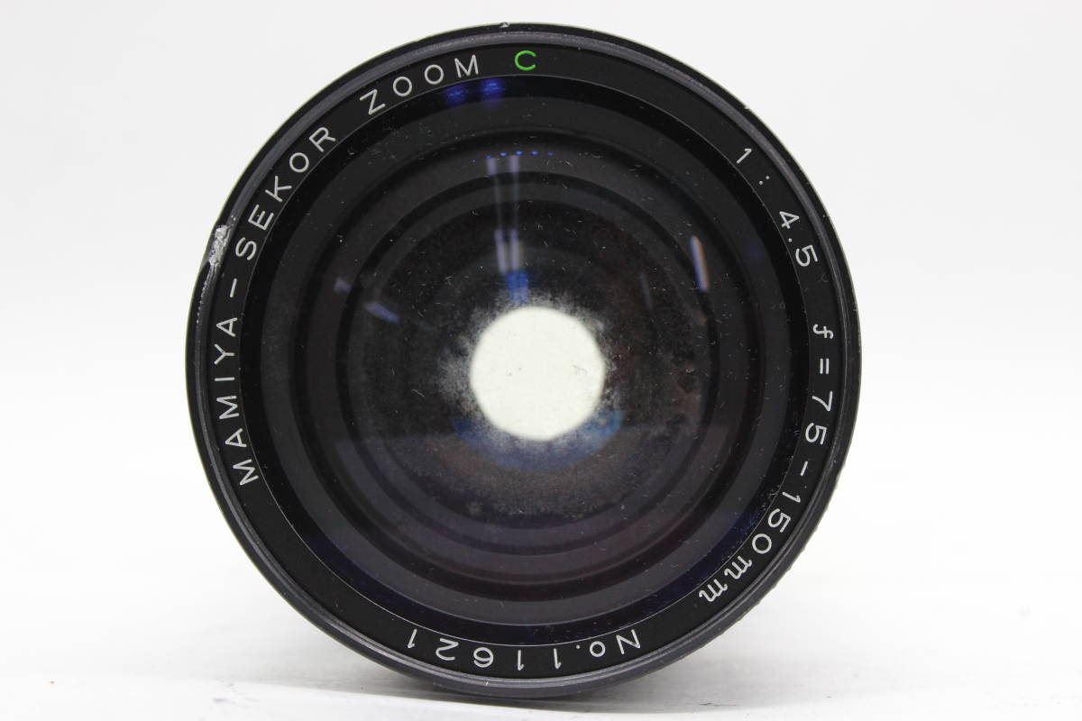 【訳あり品】 マミヤ Mamiya-Sekor Zoom C 75-150mm F4.5 中判レンズ s139の画像2