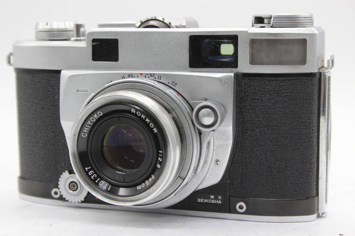 【返品保証】 ミノルタ Minolta SUPER A SHIYOKO ROKKOR 5cm F2.8 レンジファインダー カメラ s141