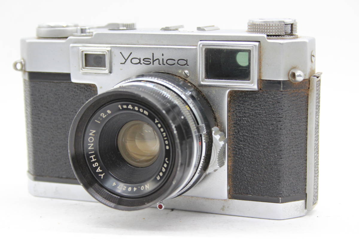[Гарантия возврата] Ясика Яшика-35 Яшинон 4,5 см F2.8 Камера искателя диаправлякля S143