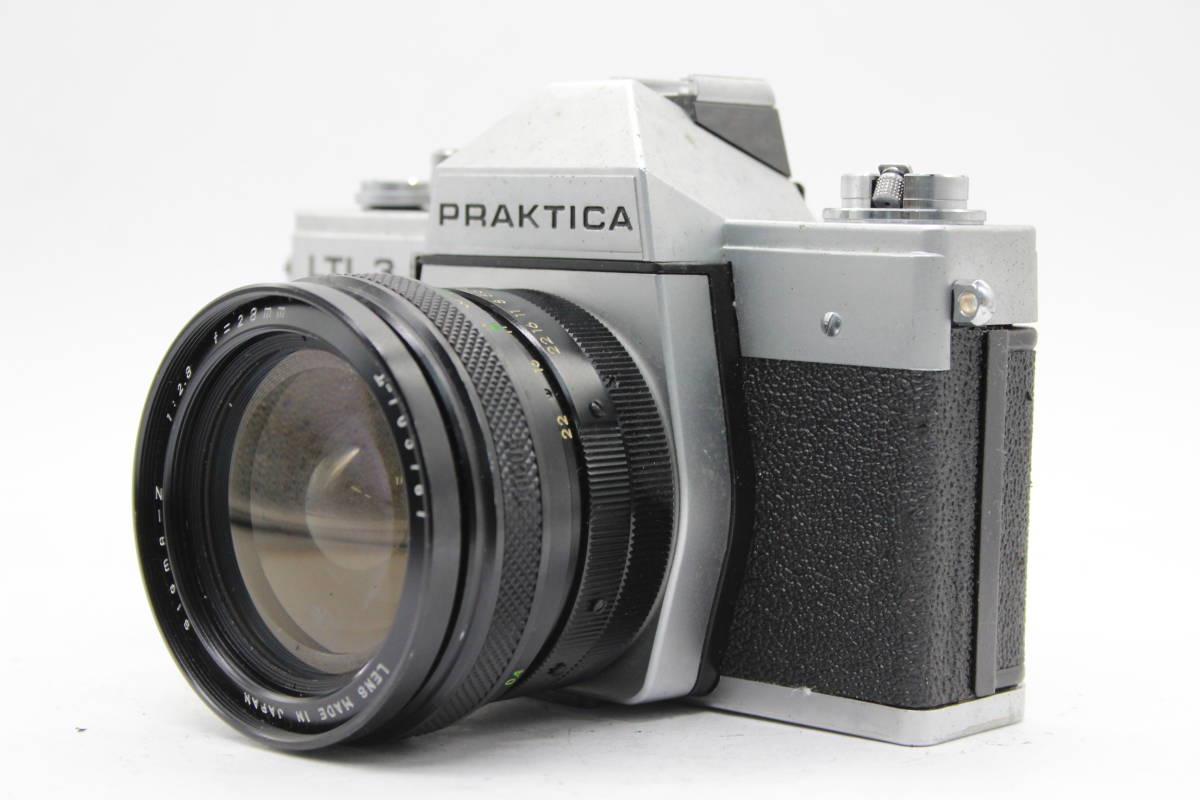 【返品保証】 プラクチカ Praktica LTL3 Sigma-Z 28mm F2.8 M42マウント ボディレンズセット s304