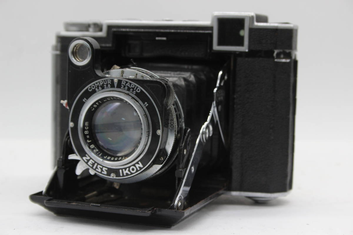 【訳あり品】 ツァイスイコン Zeiss Ikon Super Ikonta Carl Zeiss Jena Tessar 8cm F2.8 蛇腹カメラ s386_画像1