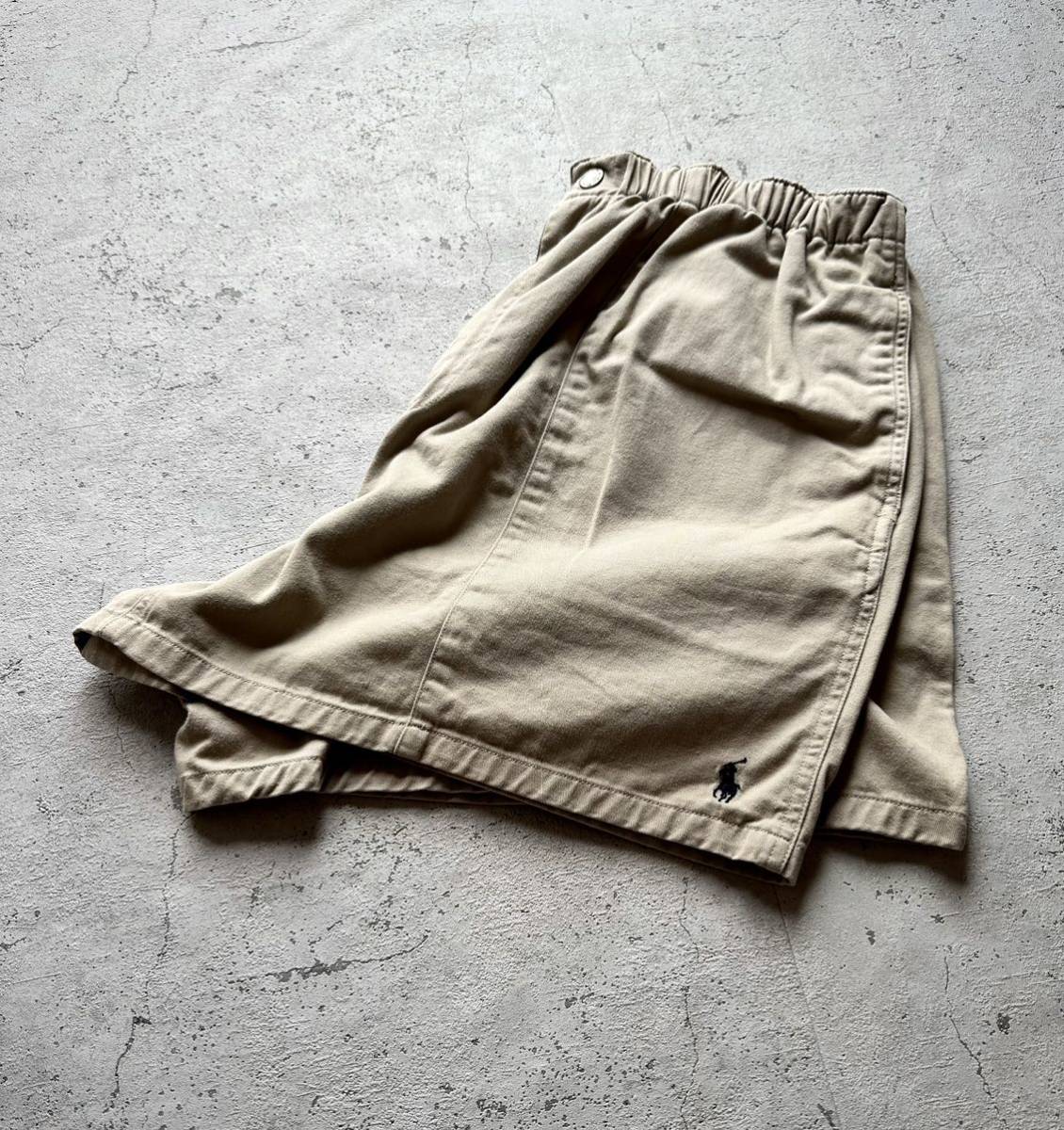 ☆★ 90s〜 “ RALPH LAUREN ” ONE-POINT SHORT PANTS OLD VINTAGE ラルフローレン ワンポイント ショートパンツ オールド ビンテージ ☆_画像1