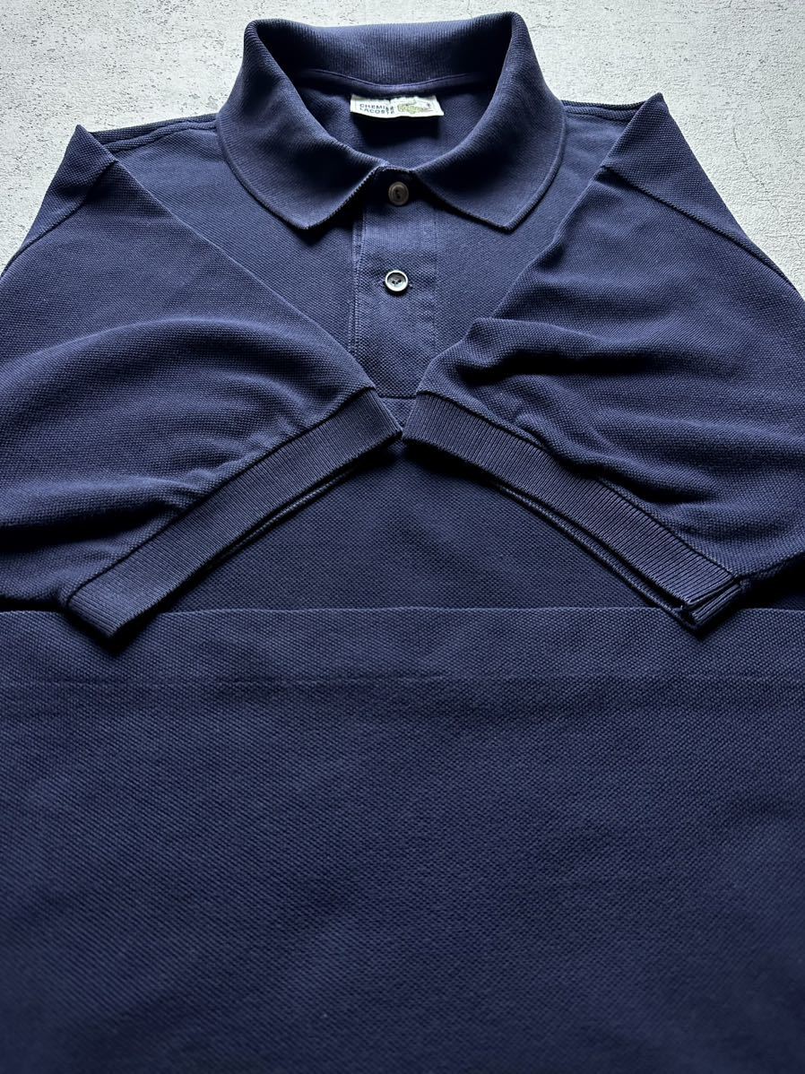 ☆★ 80s FRANCE製 “ LACOSTE ” 5191L S/S POLO SHIRT NAVY OLD VINTAGE フランス製 ラコステ ポロシャツ フレラコ オールド ビンテージ_画像6