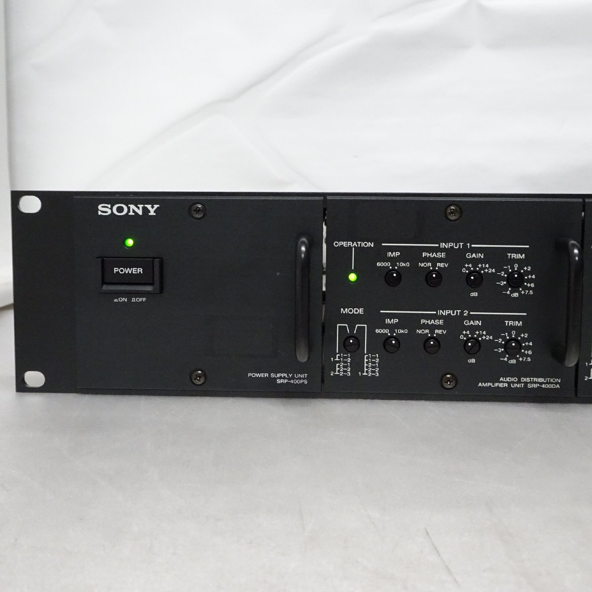 SONY SRP-400B & SRP-400PS & SRP-400DA *3台 アナログ オーディオ分配器【中古/動作品】#385206_画像3