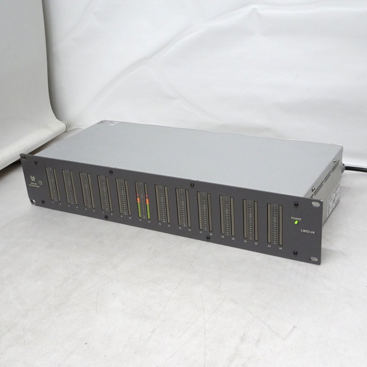Wohler LM53-24D 24ch digital pi-k meter (AES/EBU stereo 12 input )[ used / operation goods ]#385208