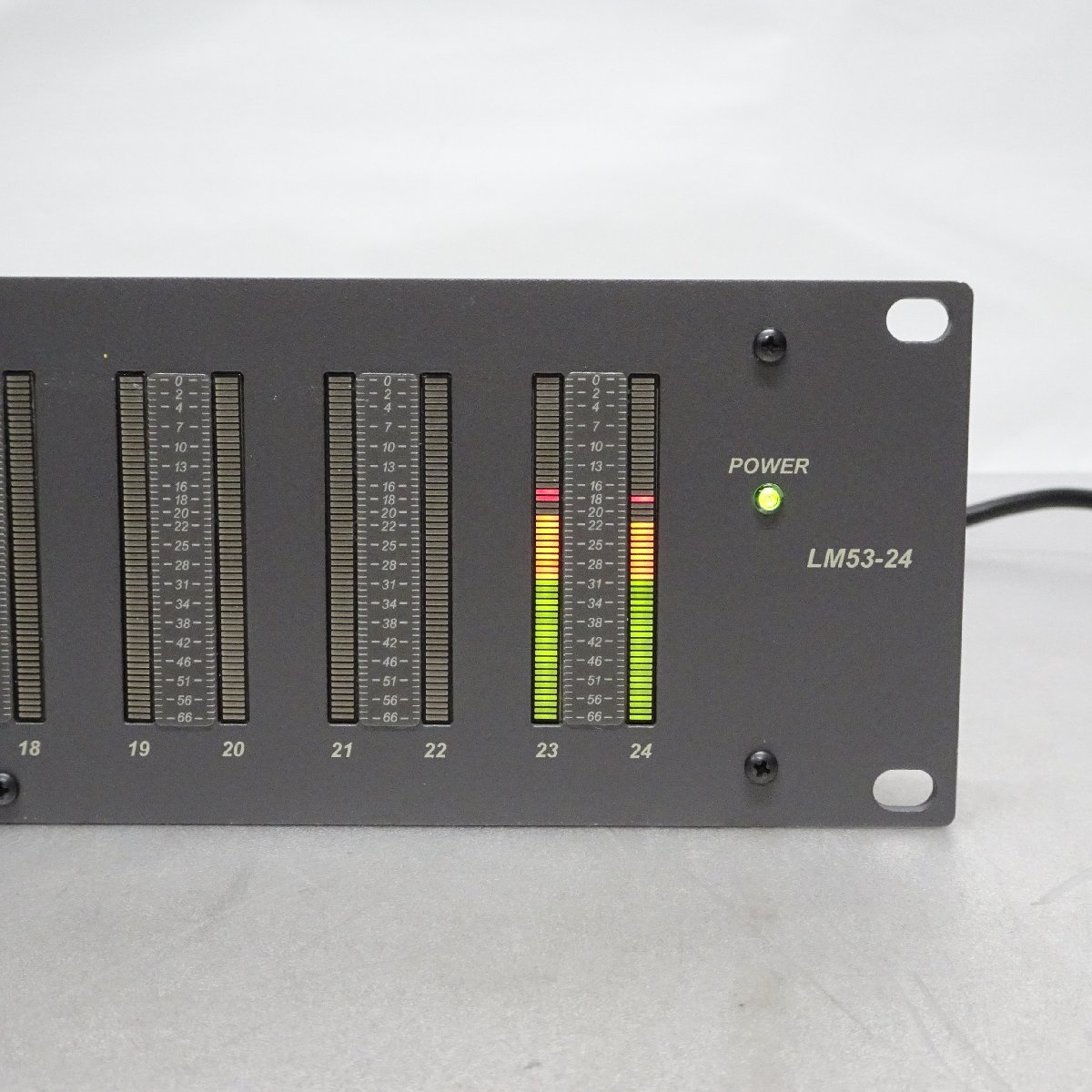 Wohler LM53-24D 24ch digital pi-k meter (AES/EBU stereo 12 input )[ used / operation goods ]#385208
