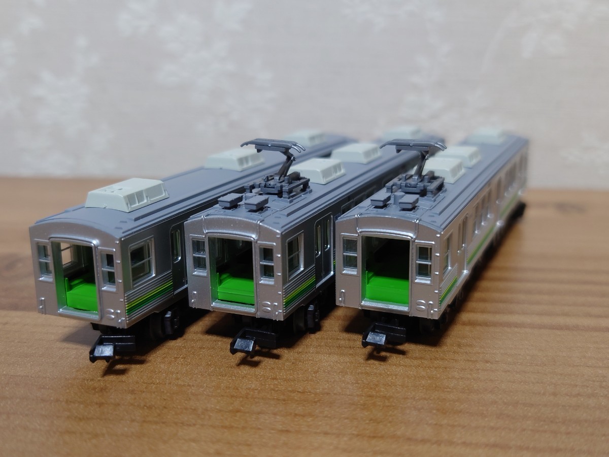 鉄道コレクション 鉄コレ 養老鉄道7700系TQ12編成(緑歌舞伎)3両セットA